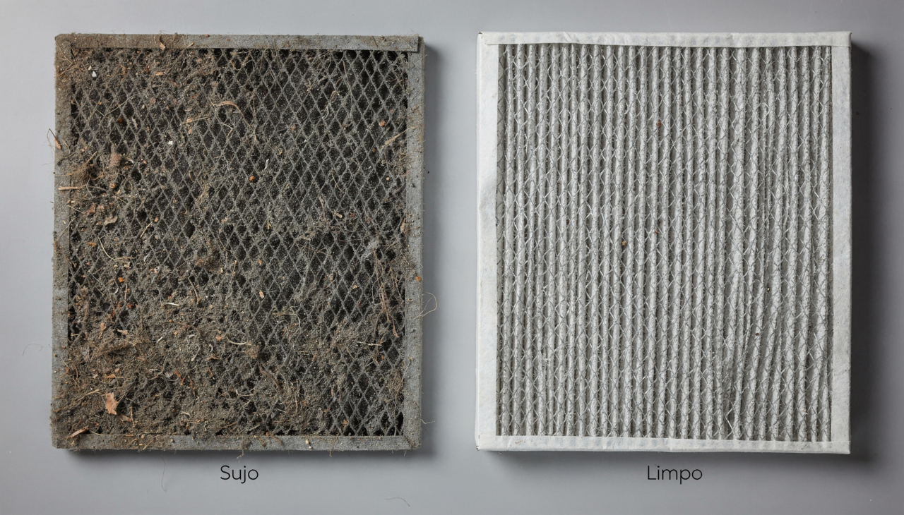 O acúmulo de poeira e detritos no interior do aparelho cria um ambiente perfeito para a proliferação de fungos