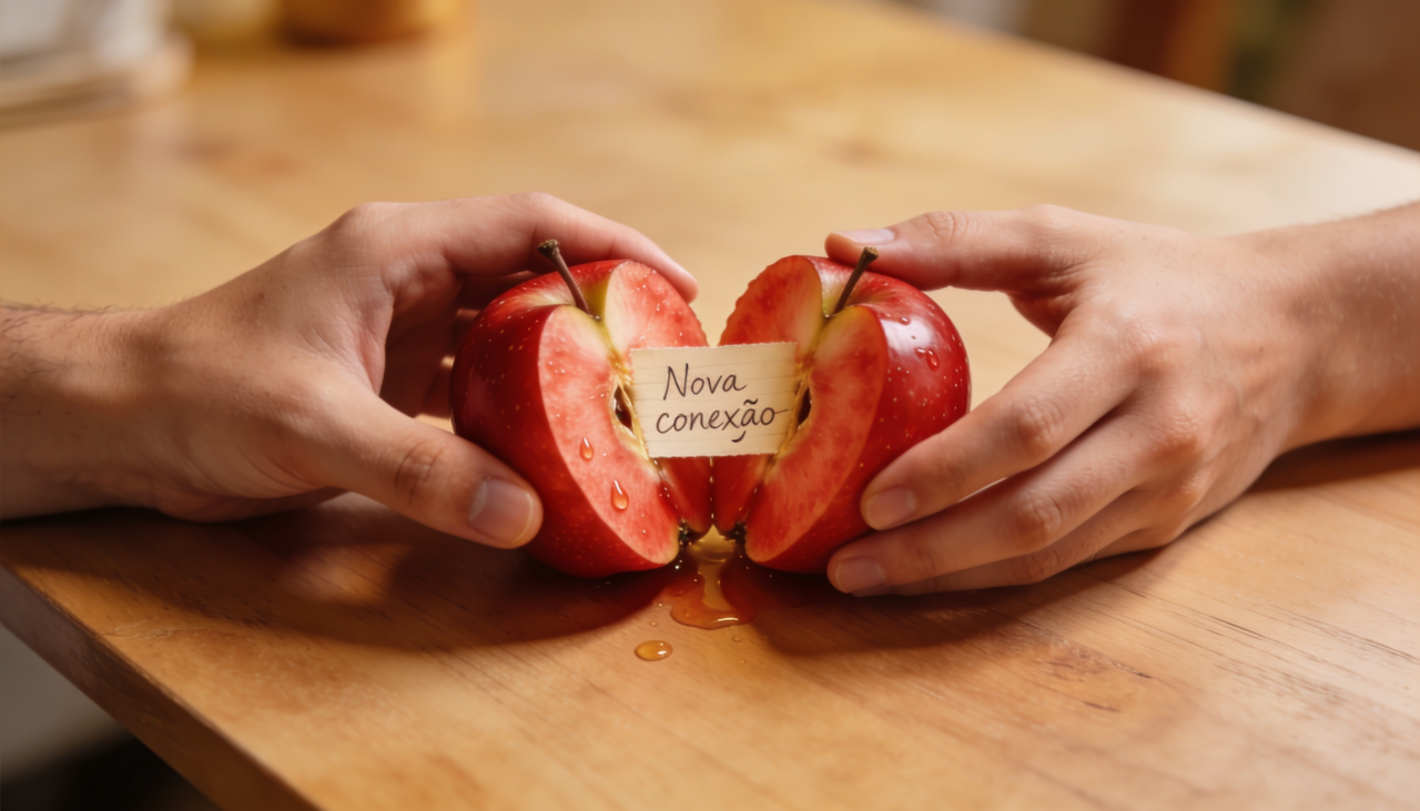 O ritual é simples e deve ser feito com calma