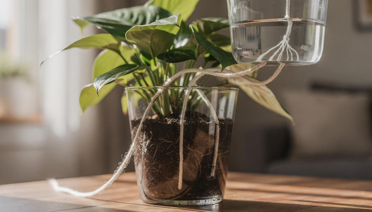 A manutenção das plantas quando o morador vai viajar por vários dias começa alguns dias antes da partida