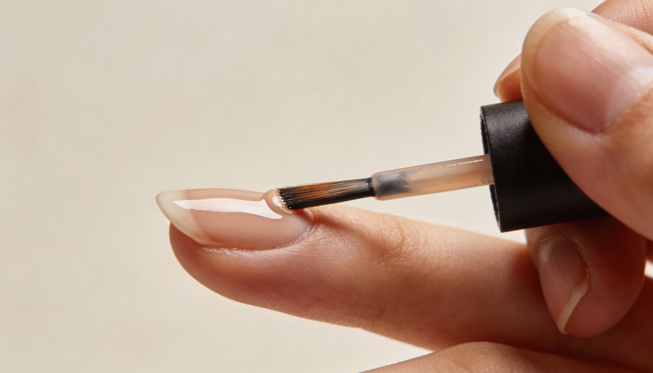 O segredo reside em selar completamente a borda livre da unha