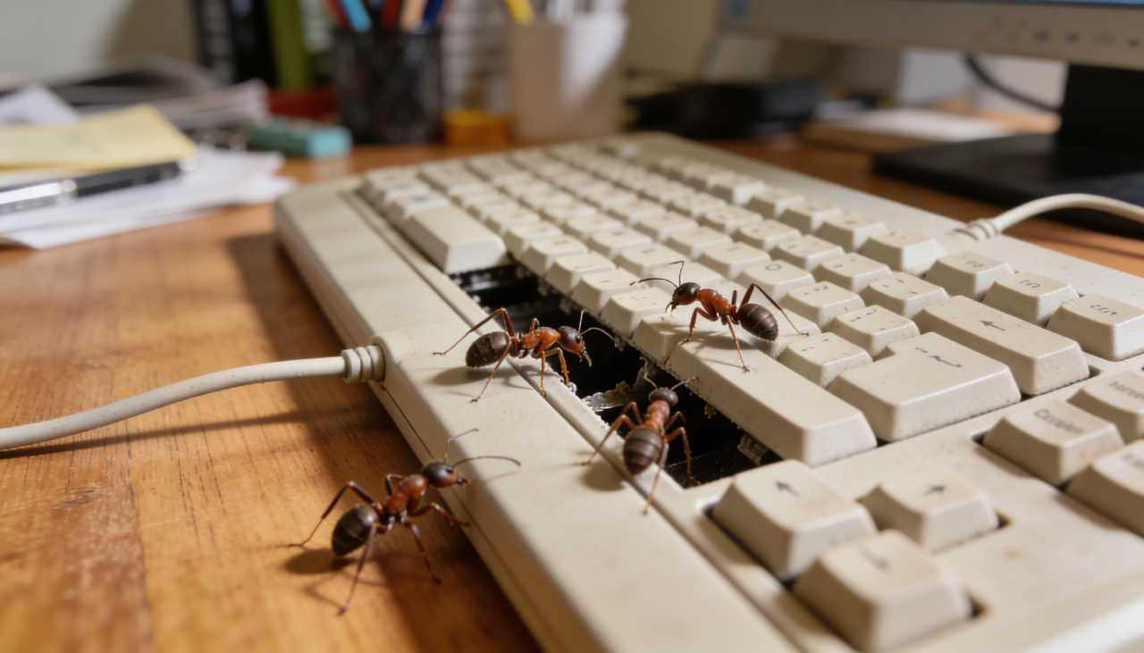 O controle de formigas em dispositivos eletrônicos passa por ações simples de prevenção