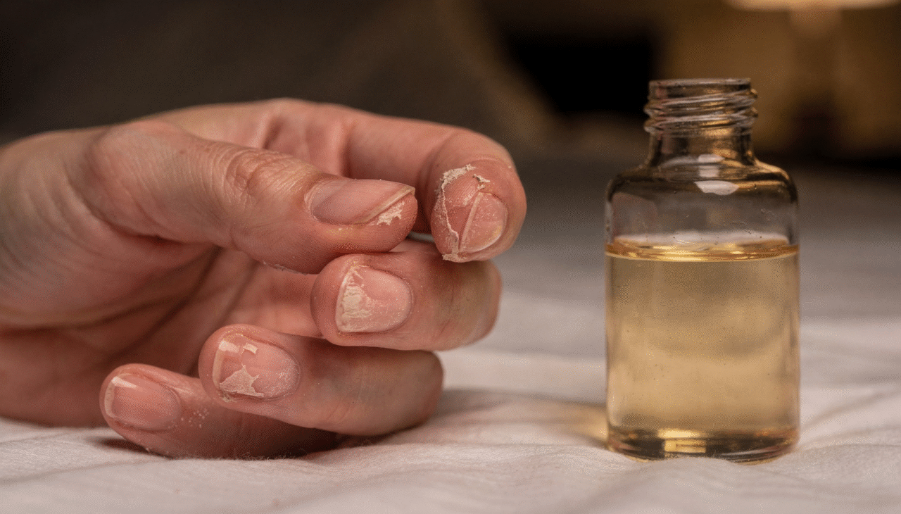 As cutículas são uma barreira natural que protege a base das unhas