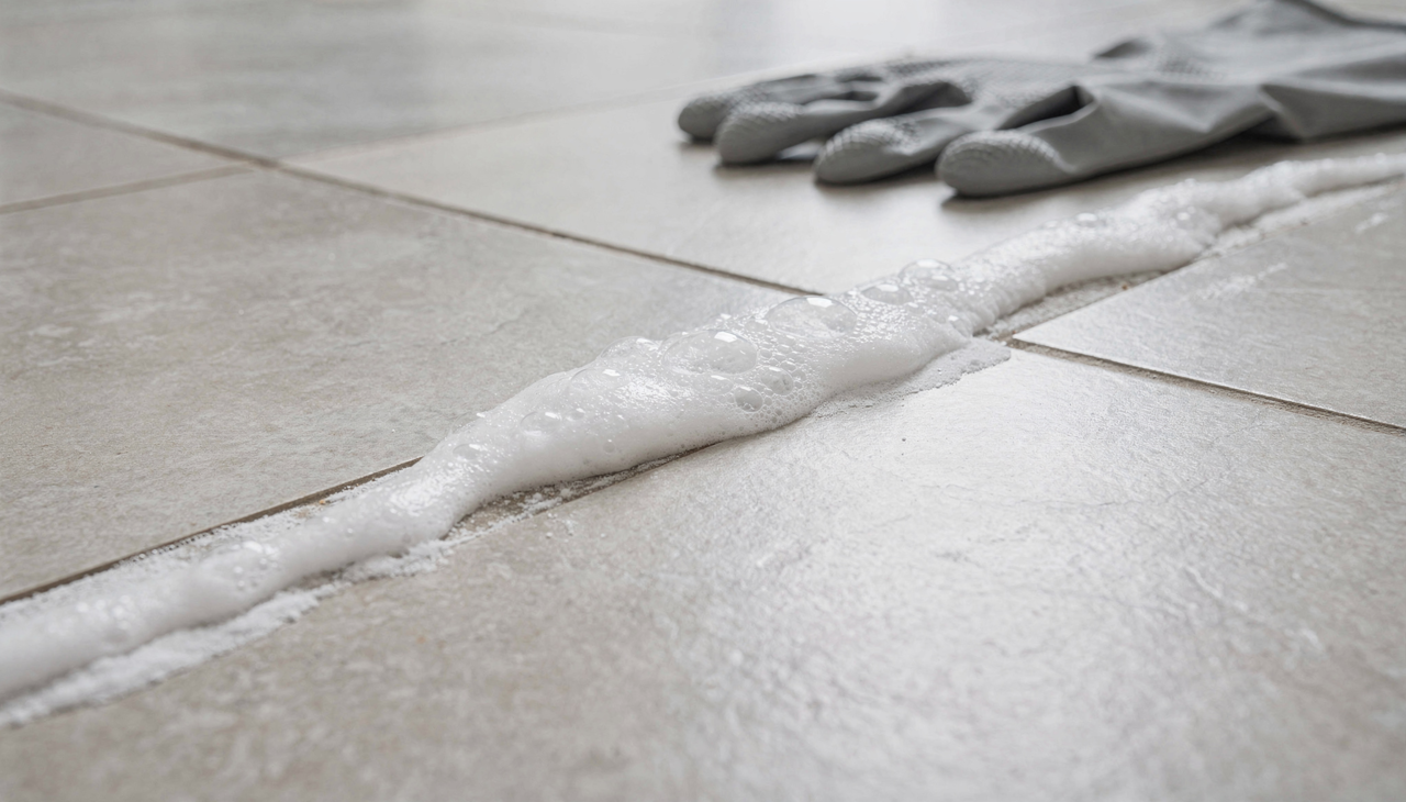 O principal motivo para o escurecimento dessas áreas reside na alta porosidade do rejunte