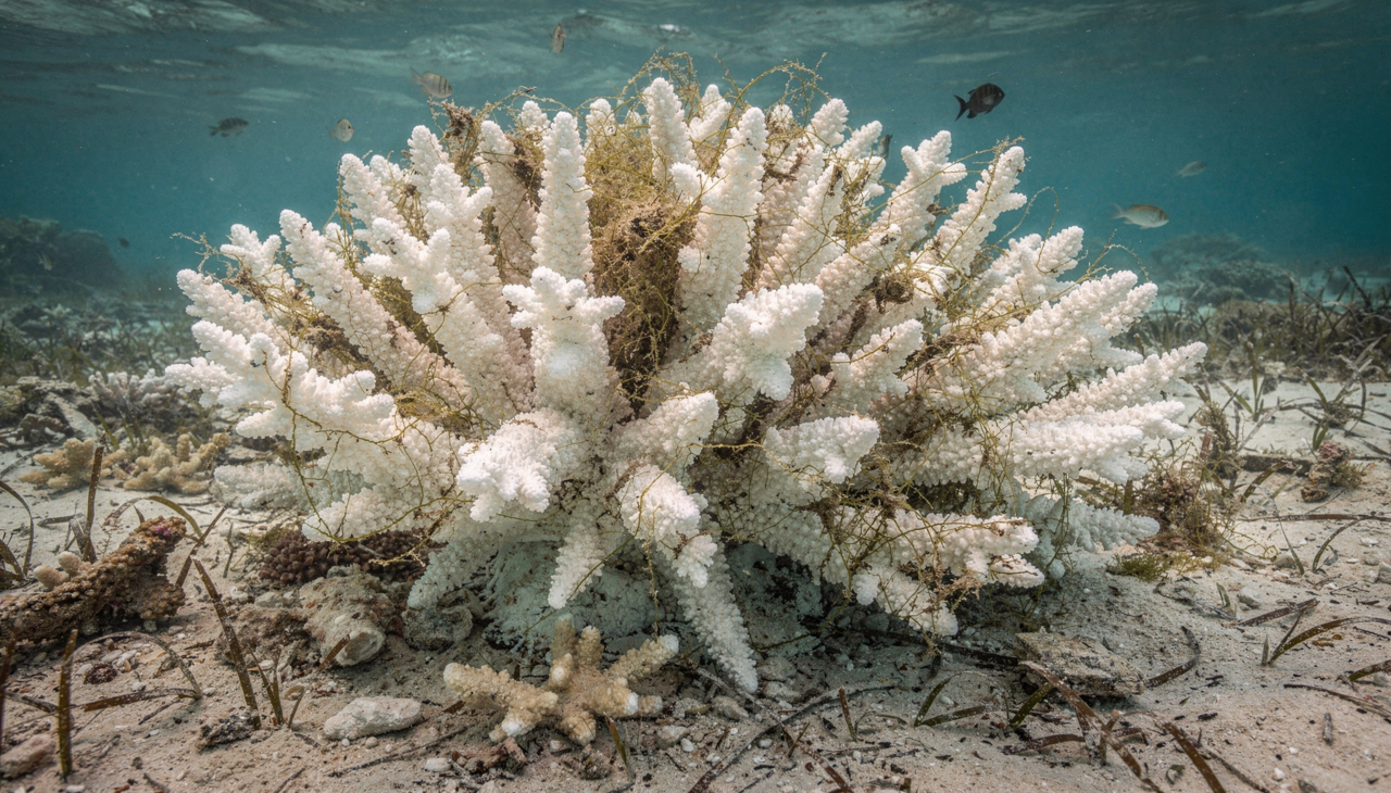 A morte dos recifes de coral reverbera por todo o oceano