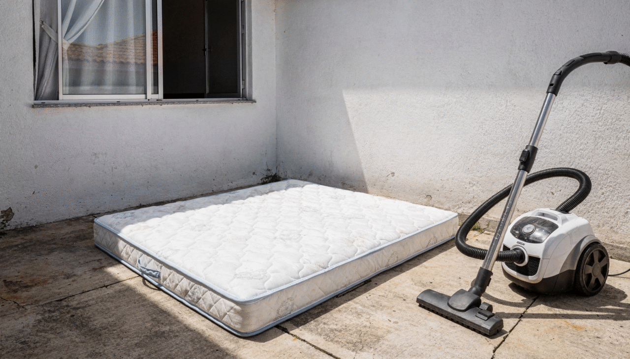 O acúmulo de microrganismos invisíveis a olho nu pode comprometer severamente a qualidade do ar dentro do quarto