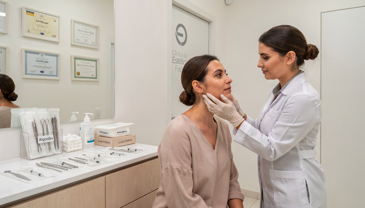 Harmonização facial tem custo variável conforme o plano individual.