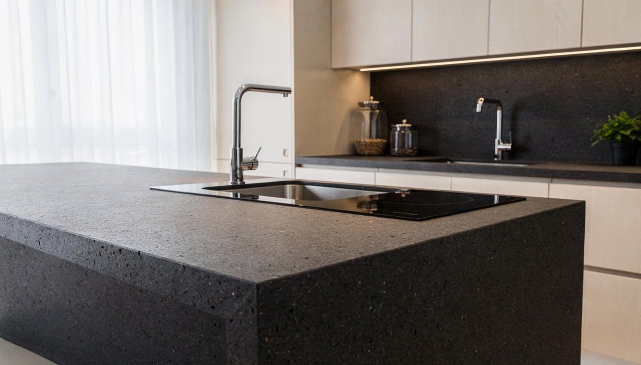 A chamada bancada de papel reciclado é formada por camadas de folhas de papel pós-consumo ou pré-consumo