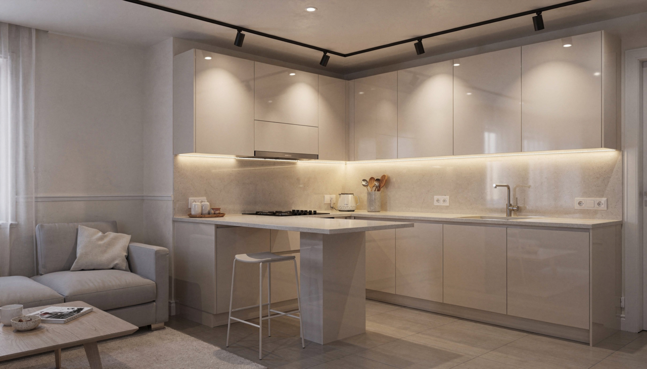 A luz direcionada corretamente permite que os olhos percebam dimensões maiores do que a planta original