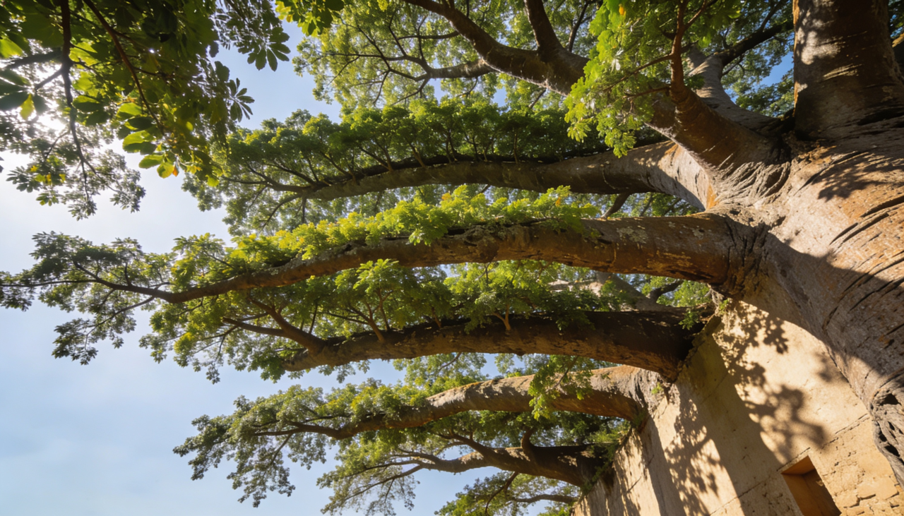 A arquitetura desta planta é singular
