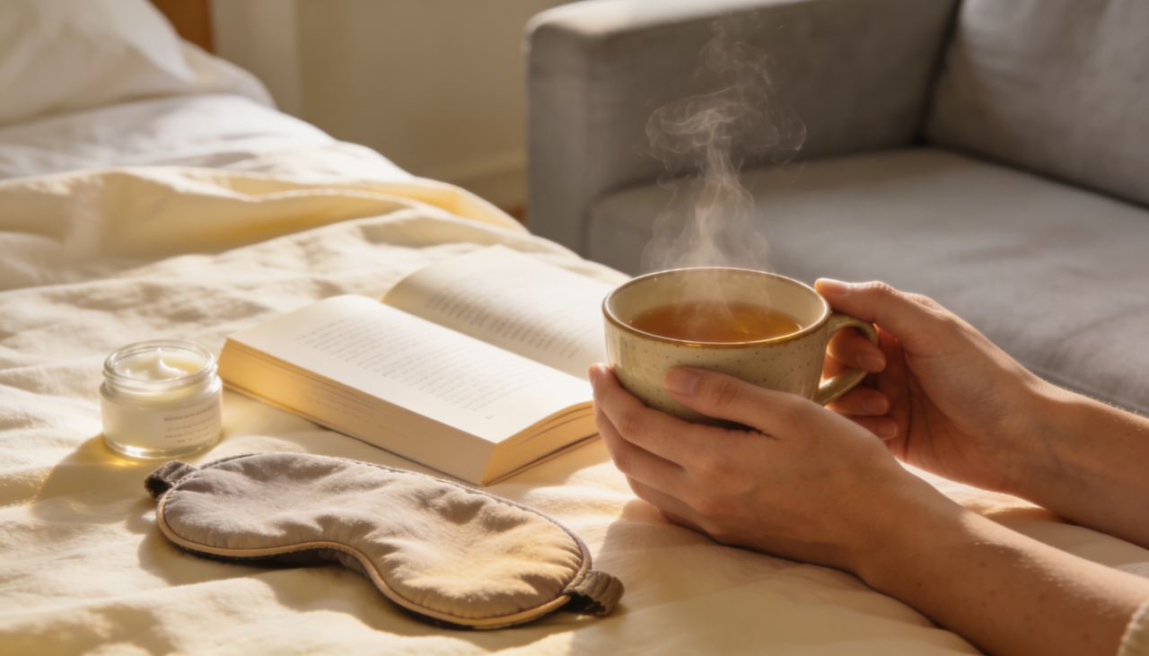 O kit de autocuidado em casa funciona como um lembrete visual