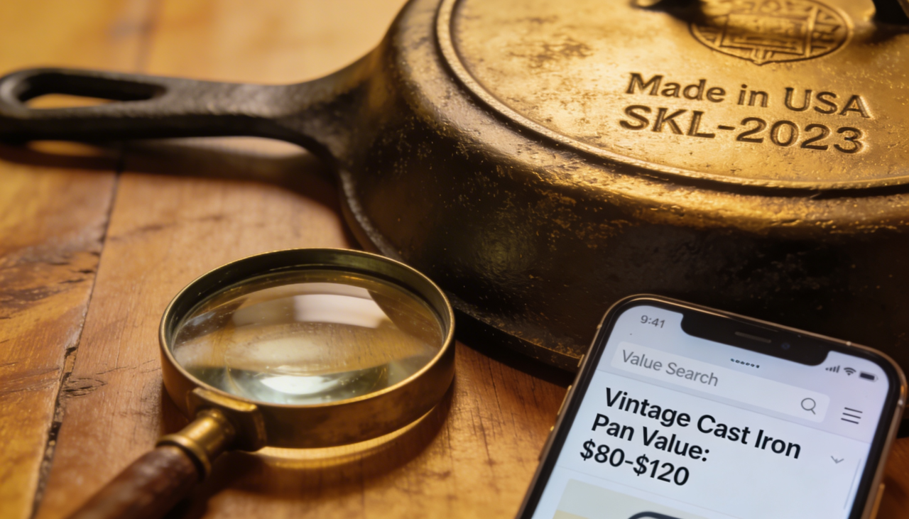 O valor de um item de cozinha vintage costuma estar ligado à marca