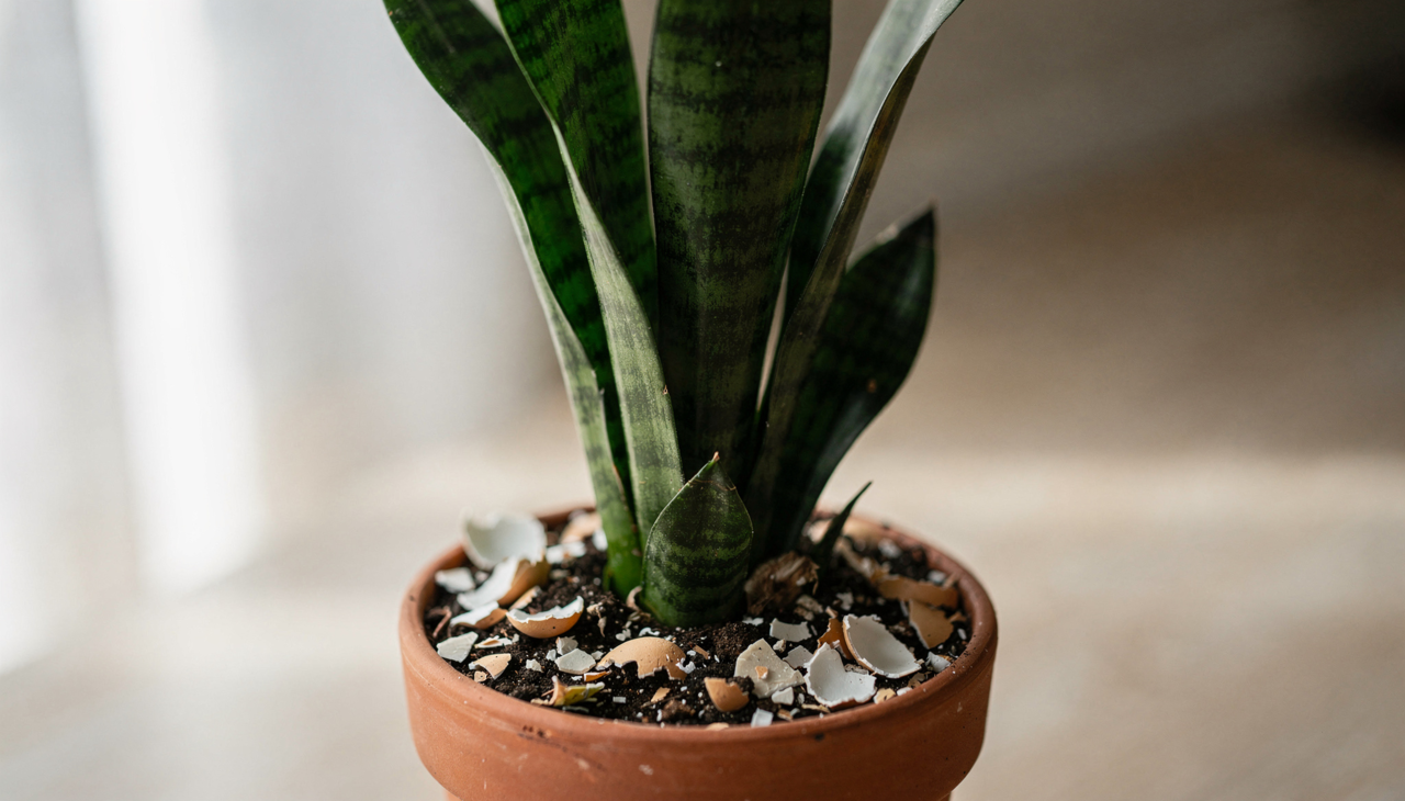 a espada-de-são-jorge ainda depende de nutrientes essenciais para manter suas folhas vigorosas