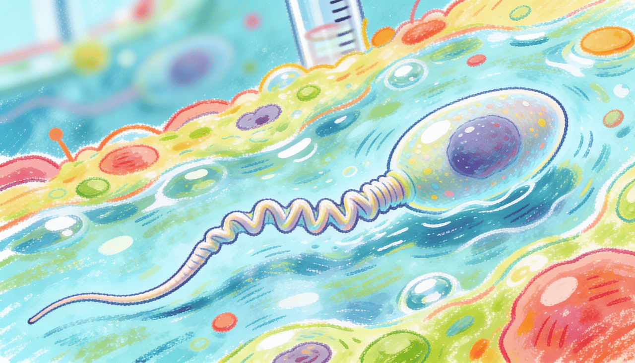 Os cientistas observaram que o flagelo, estrutura semelhante a uma cauda, desempenha um papel essencial no movimento