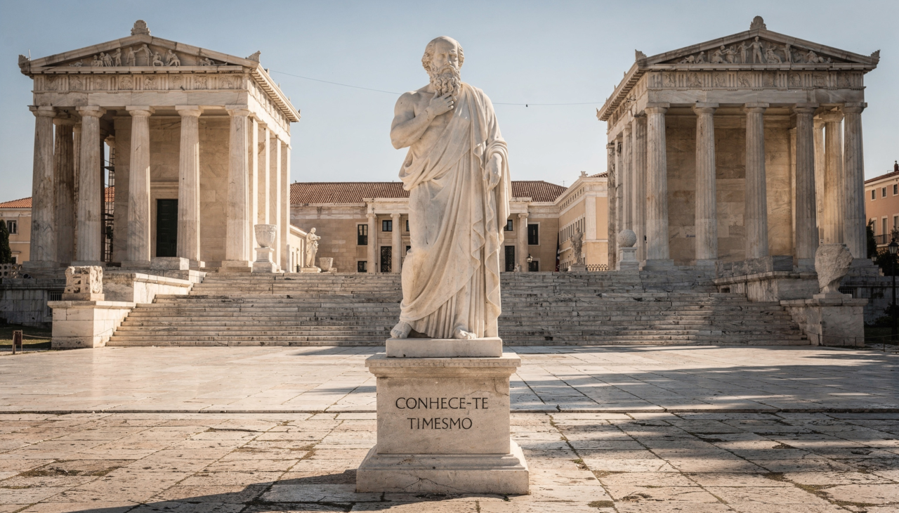 Sócrates o pai da sabedoria: "A vida não examinada não vale a pena ser vivida"