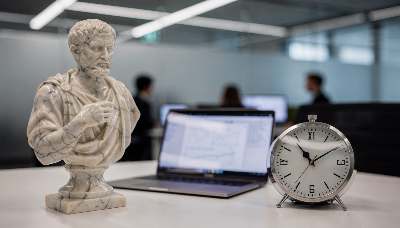 Sêneca o mestre do tempo : "Enquanto adiamos a vida passa"