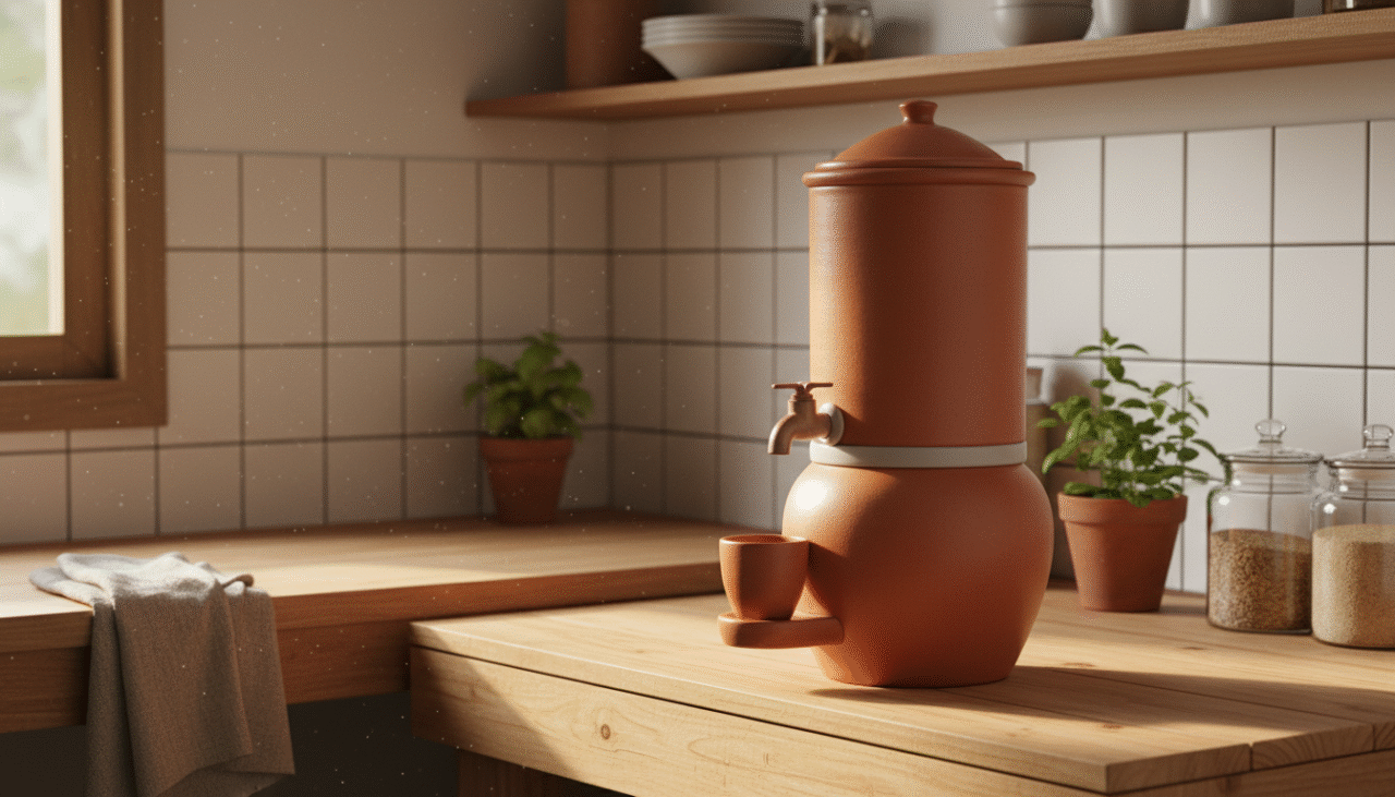 A limpeza completa do filtro, incluindo as partes interna e externa, deve ser feita pelo menos uma vez por mês