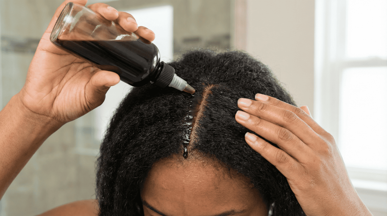 O uso de tônico de café visa o fortalecimento e o crescimento capilar