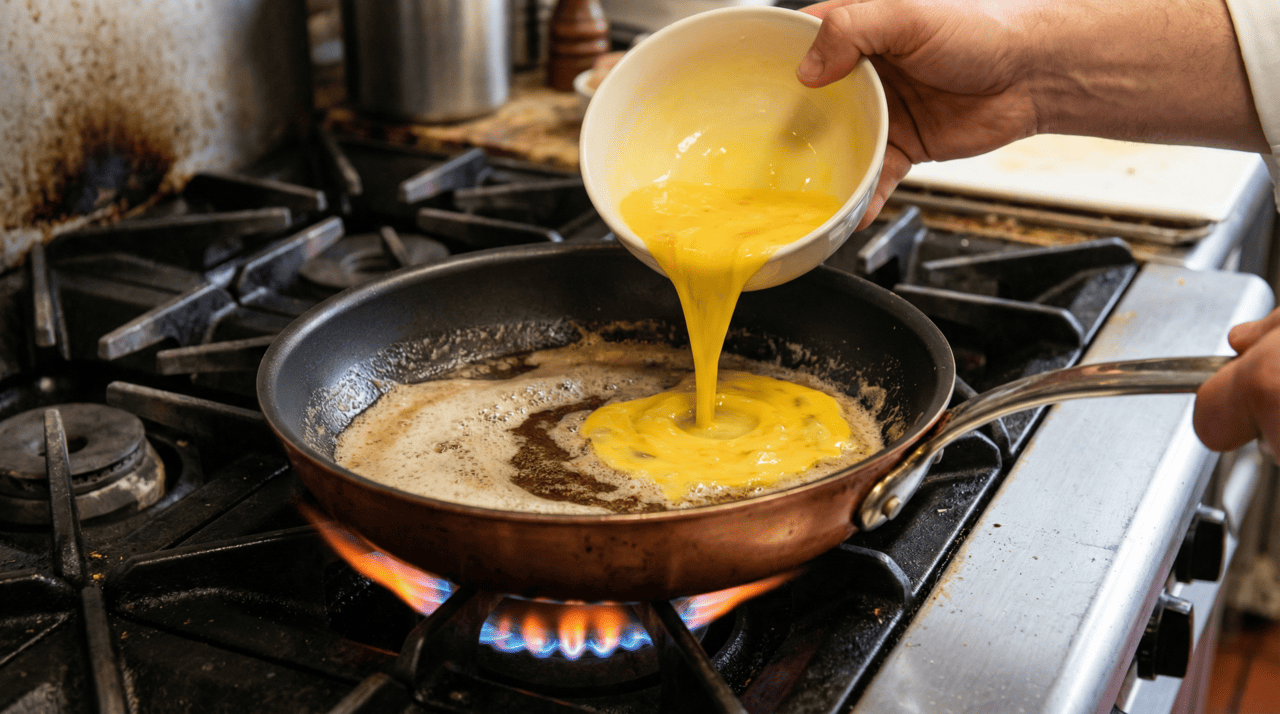 A manteiga cumpre duas funções simultâneas na técnica francesa que nenhum outro ingrediente substitui com a mesma eficiência