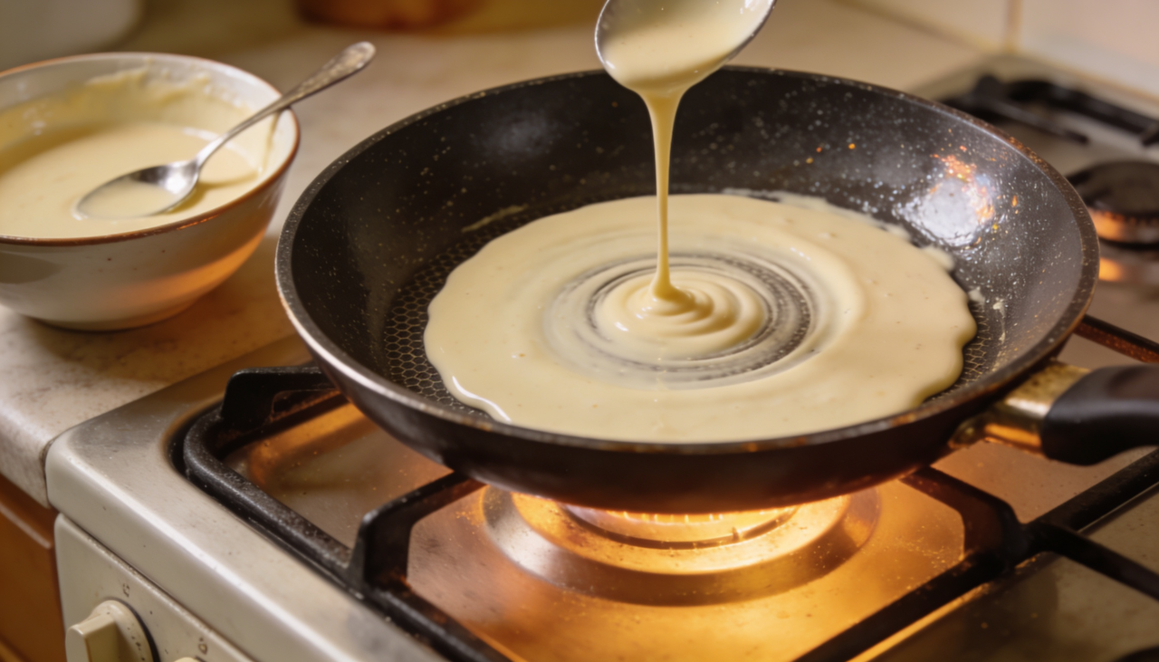 o amido de milho cria uma estrutura mais firme