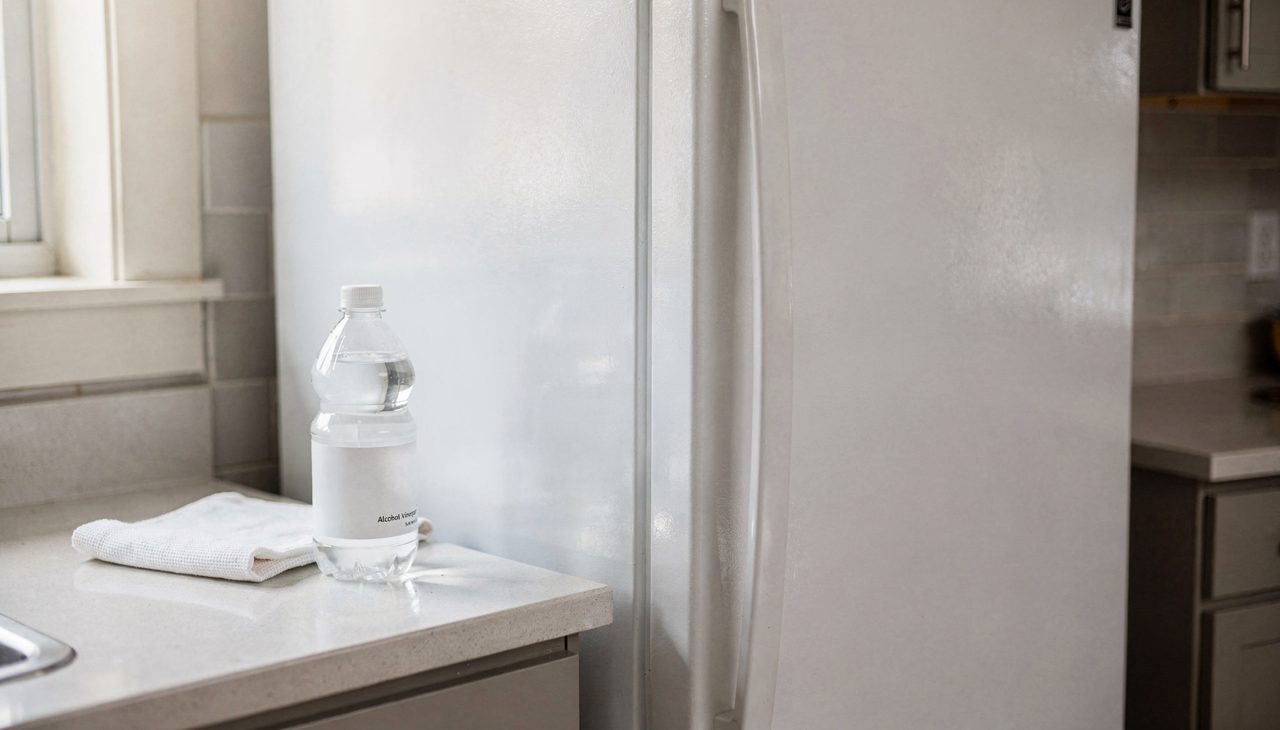 O vinagre de álcool é um aliado na limpeza de eletrodomésticos brancos