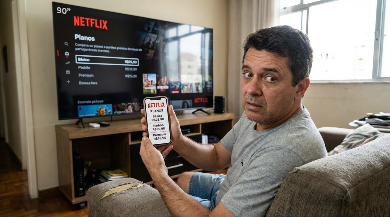 No Brasil, em 2026, a Netflix trabalha com três modalidades principais, que variam conforme qualidade de imagem