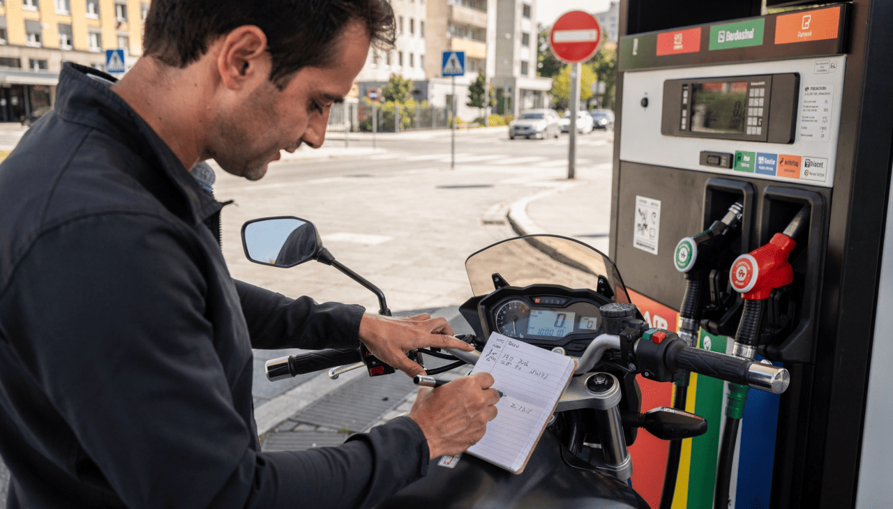 O primeiro passo para a saúde financeira do entregador profissional é mapear rigorosamente quanto a moto consome por distância percorrida