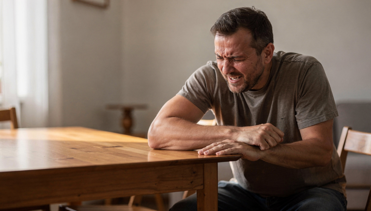 A anatomia humana posiciona o nervo ulnar em um sulco estreito na região do úmero
