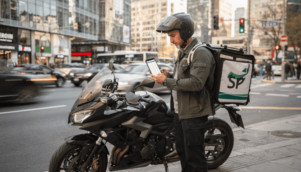 O primeiro passo para a saúde financeira do entregador profissional é mapear rigorosamente quanto a moto consome por distância percorrida