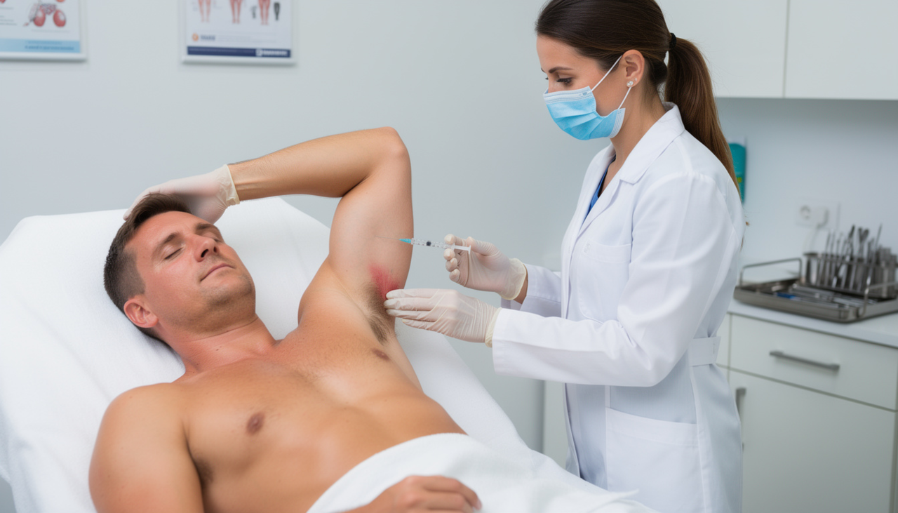 O custo do tratamento com toxina botulínica para hiperidrose axilar não é padronizado e varia conforme o tipo de produto