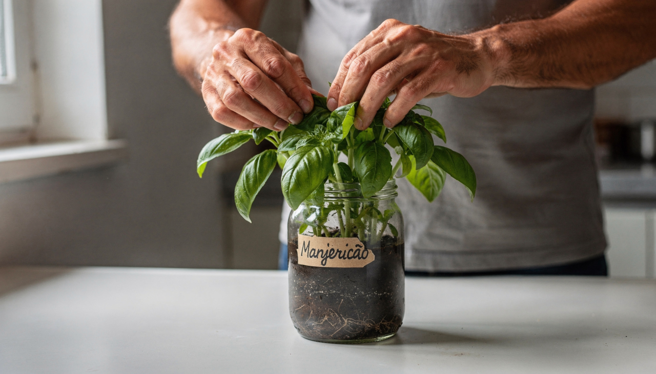 O processo inicial começa com a escolha correta dos potes e a preparação da drenagem para evitar o apodrecimento das raízes