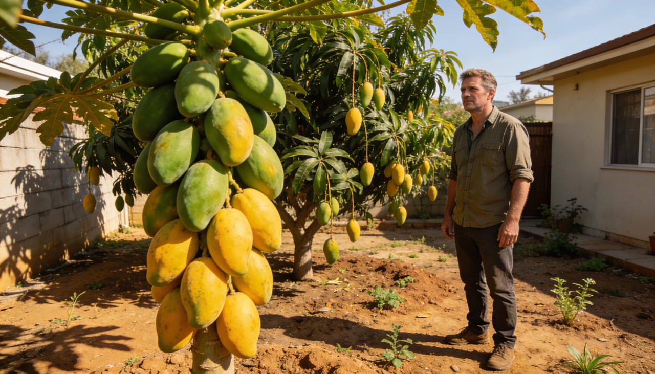 O mamão é rico em fibras e água, elementos essenciais para quem sofre com a constipação crônica