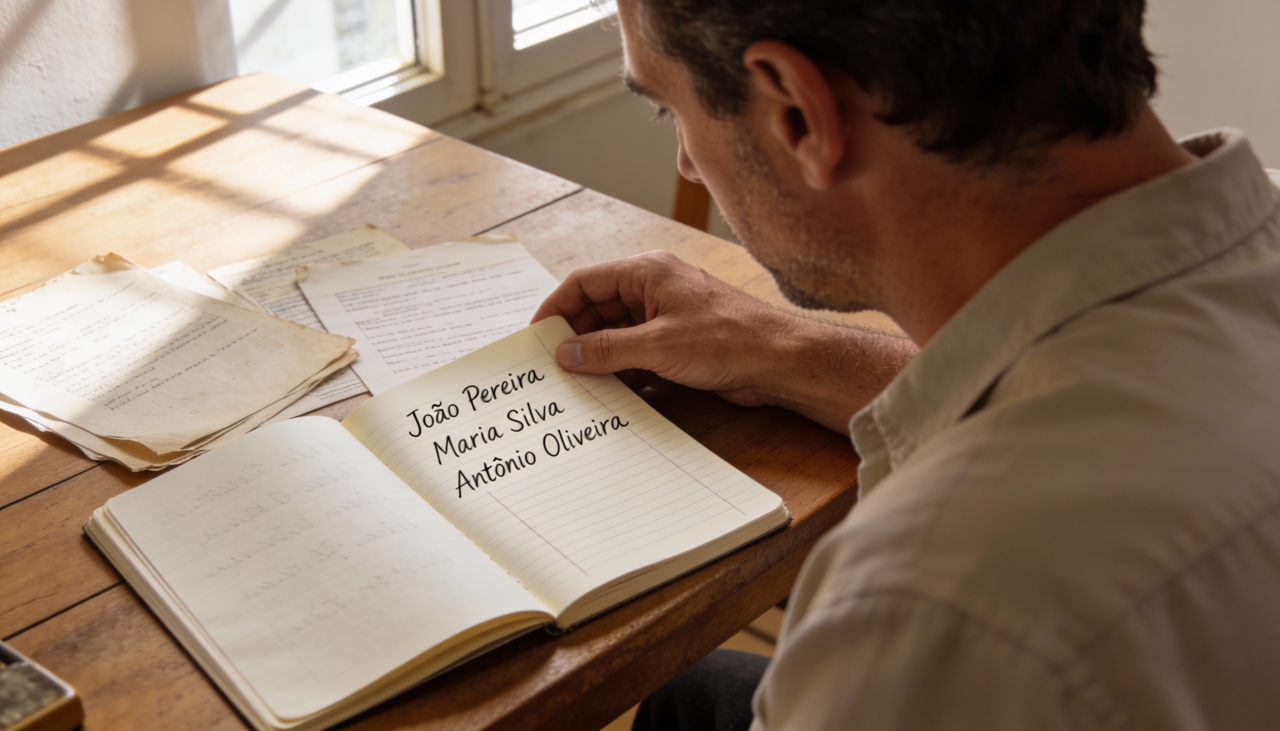 O nome que recebemos não é apenas uma combinação aleatória de letras