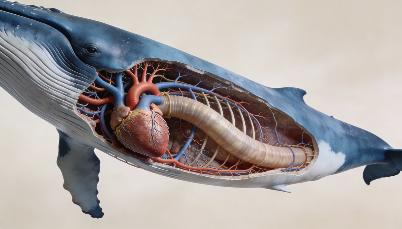 O funcionamento desse motor biológico é essencial para manter o metabolismo do maior ser vivo do planeta