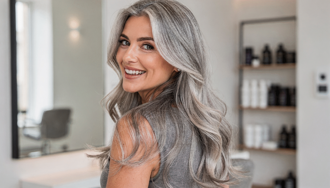 Os cabeleireiros estão usando métodos que suavizam o visual dos brancos sem apelar para uma coloração completa