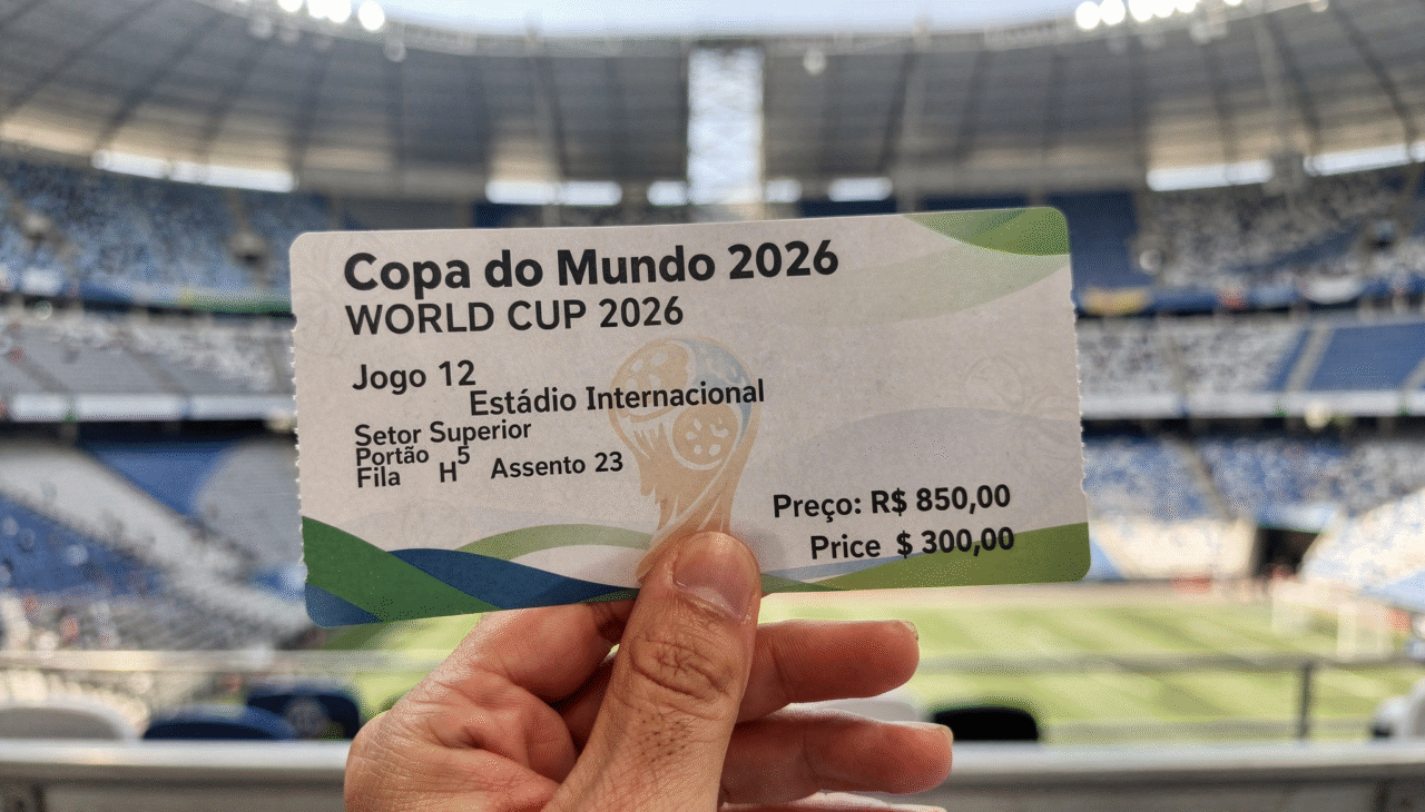 A fase de grupos concentra o maior número de partidas e a maior oferta de ingressos, incluindo as opções mais baratas