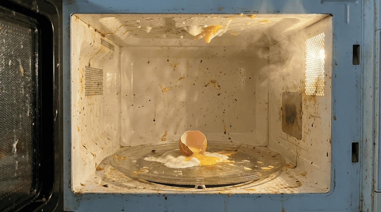 Quando se fala que o micro-ondas explode ovos, o foco está no ovo inteiro, com casca ou descascado porém intacto