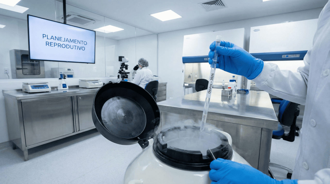Em 2026, o custo do congelamento de óvulos no Brasil costuma ser apresentado em faixas de preço