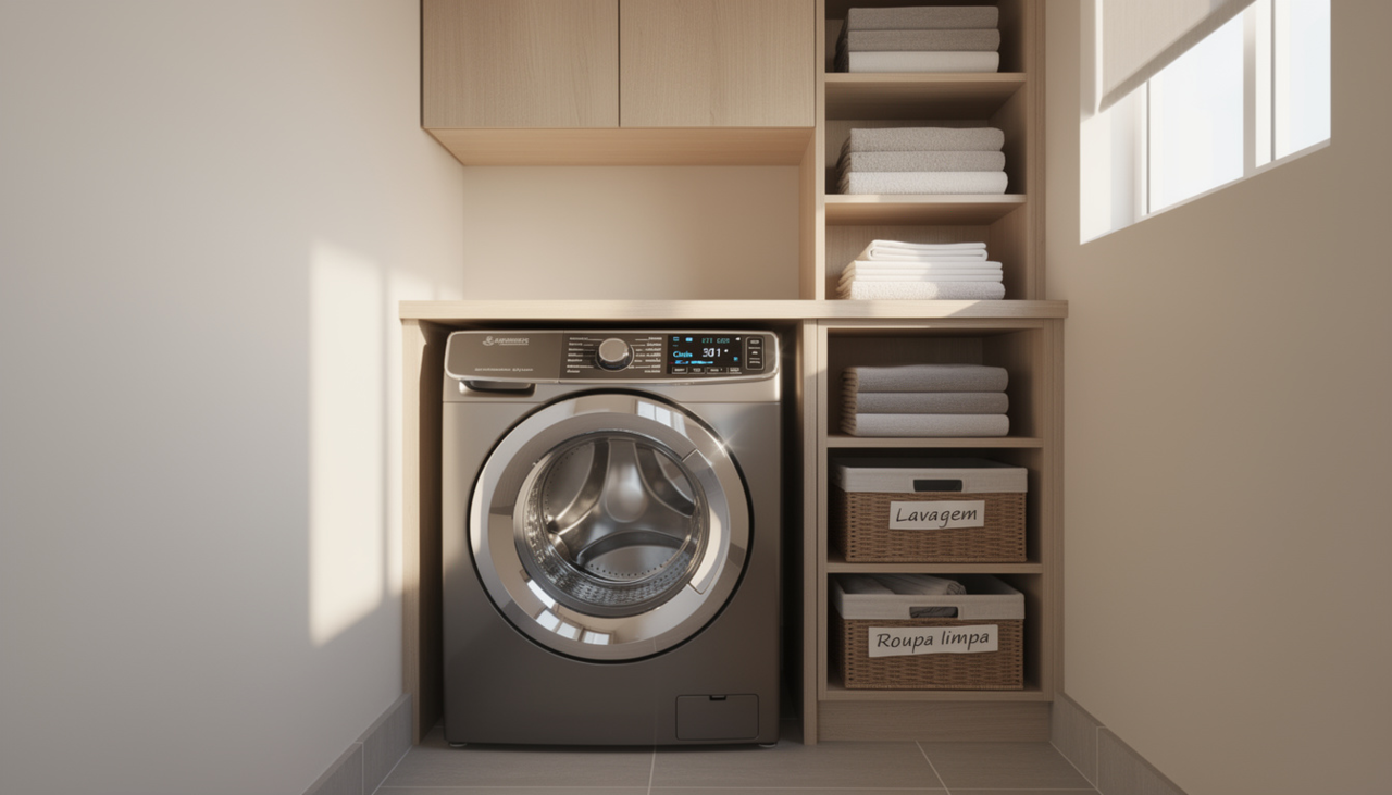 Nos conjuntos de lavadora e secadora separadas, o primeiro ponto de destaque é a capacidade de carga