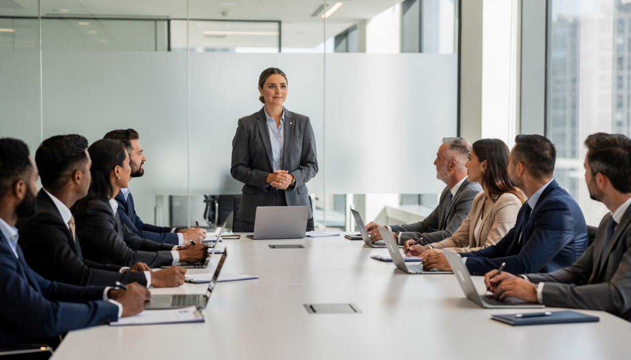 Pessoas com perfil de liderança utilizam frases que promovem colaboração, responsabilidade e solução de problemas