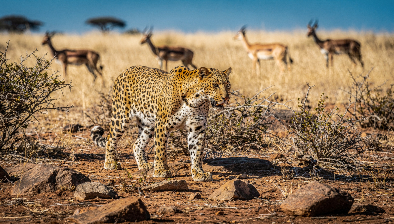 Longe de serem vazios, esses campos espinhosos abrigam uma densidade surpreendente de vida especializada