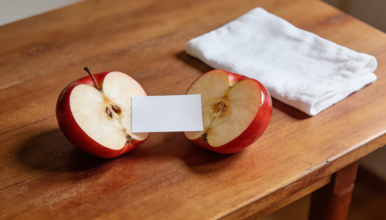 O ritual é simples e deve ser feito com calma