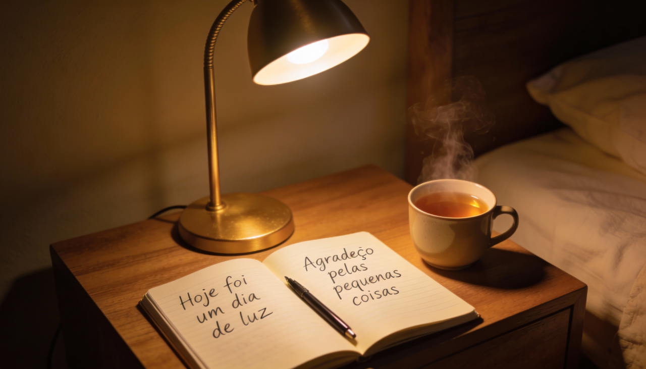 As frases para ler antes de dormir funcionam como pequenas âncoras de reflexão
