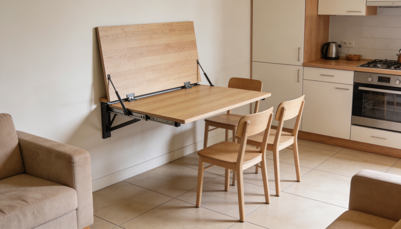 Adquirir uma mesa compacta requer atenção aos detalhes técnicos