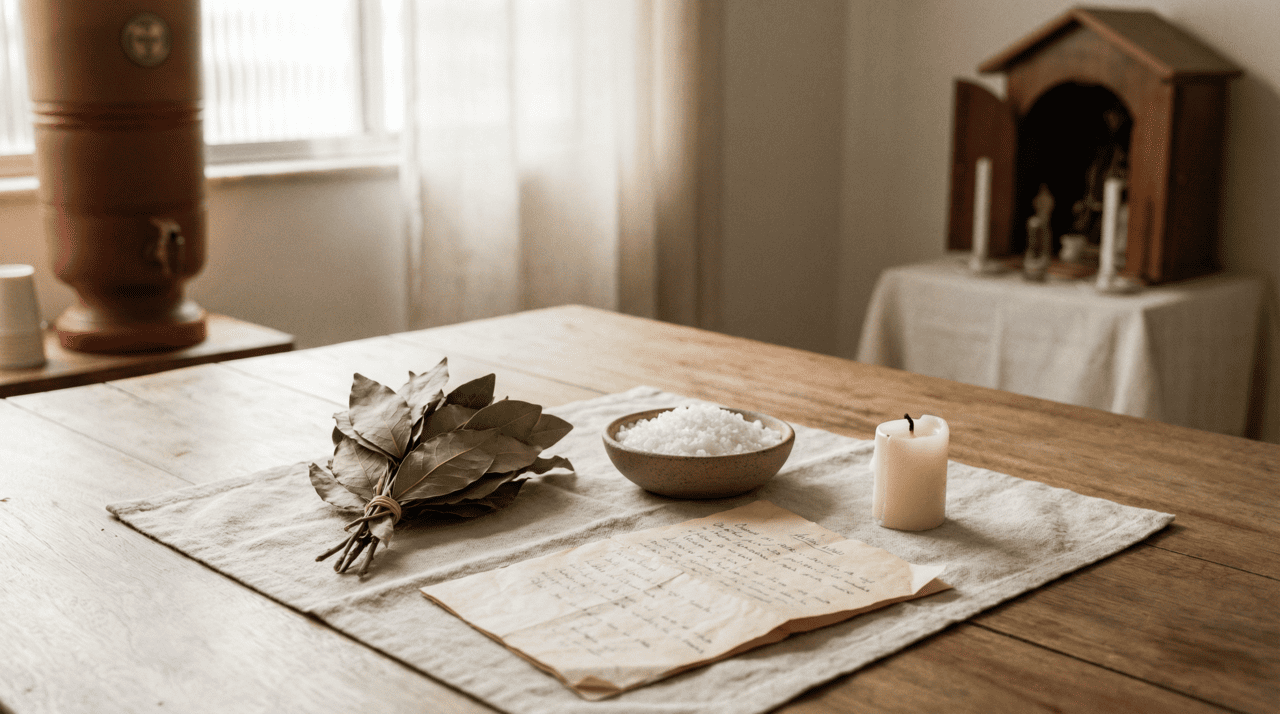 Em muitas dessas práticas, o número sete aparece com frequência na quantidade de dias, objetos ou repetições de uma ação