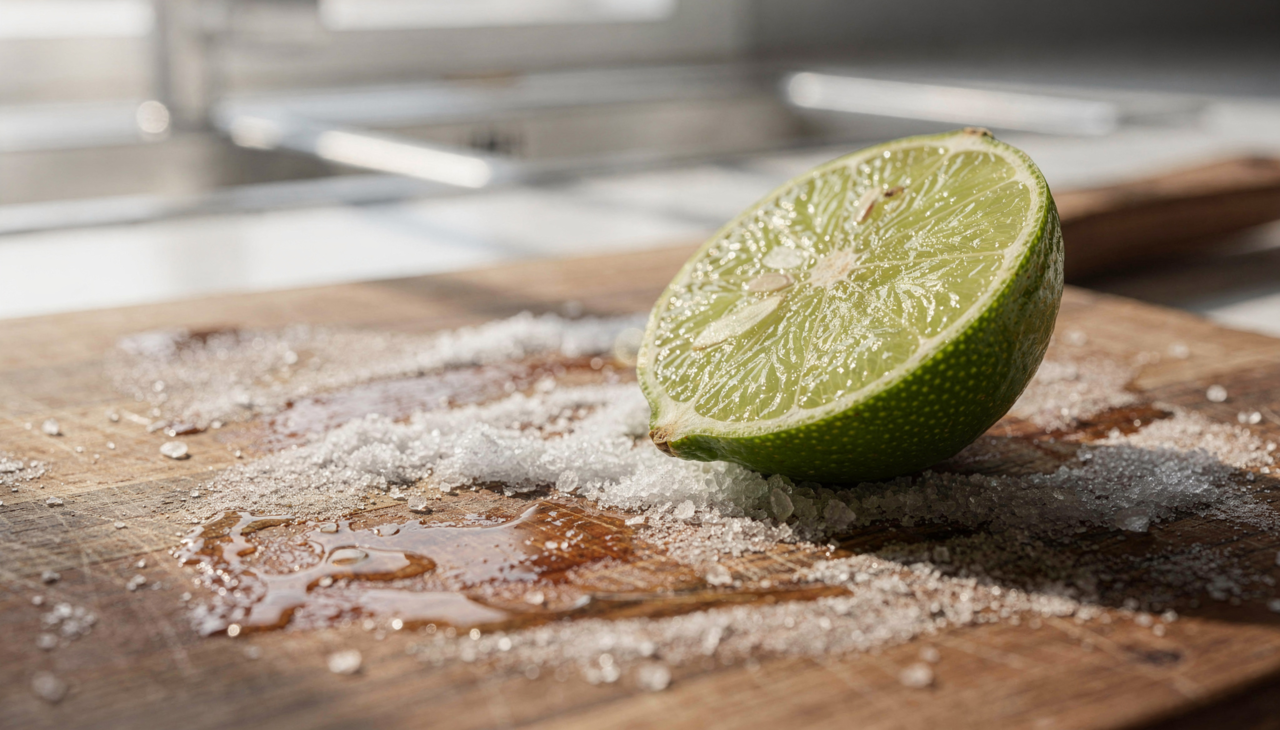 A eficácia do limão na eliminação do cheiro de peixe reside em sua composição química