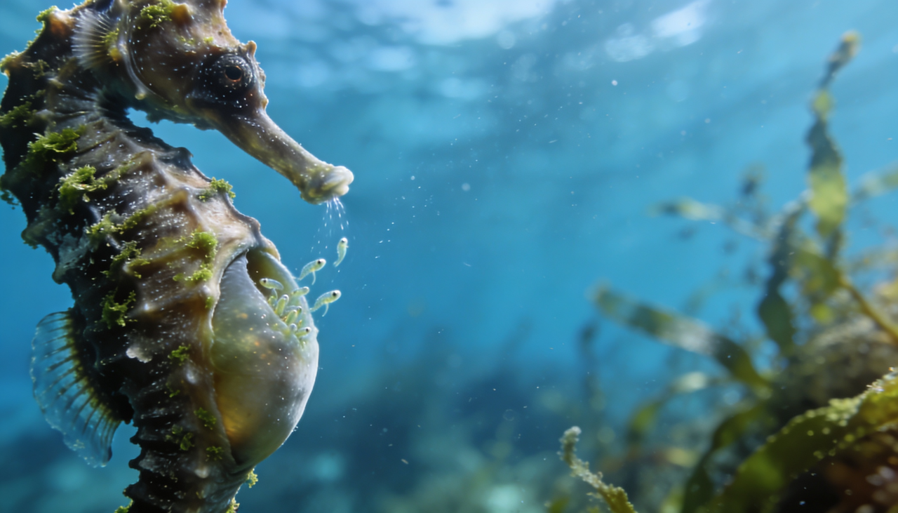 A escolha do macho como o cuidador principal não é apenas uma curiosidade