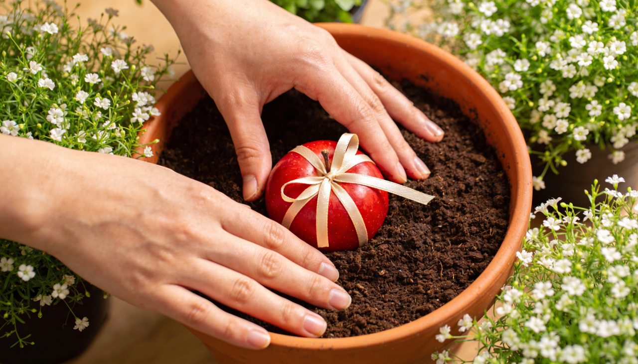A simpatia da maçã vermelha é um ritual simples, feito com uma maçã fresca