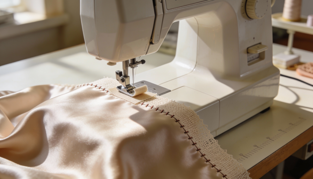 O uso da fita adesiva na base do pé calcador cria uma superfície de tração