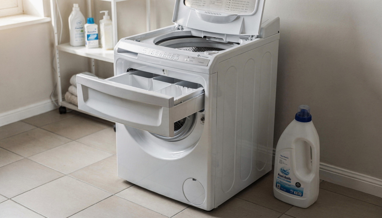 O sabão em pó costuma ser mais abrasivo e demora mais para se dissolver completamente em ciclos de água fria