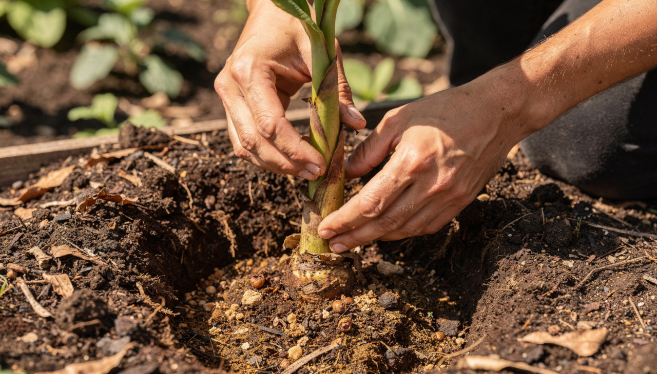 a bananeira responde muito bem a cuidados simples e consistentes